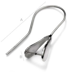 Ear Wire, Earring Findings, BO 23 Ear Wire, Earring Findings, BO 23
