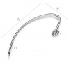 Ear Wire, Earring Findings, BRY 1