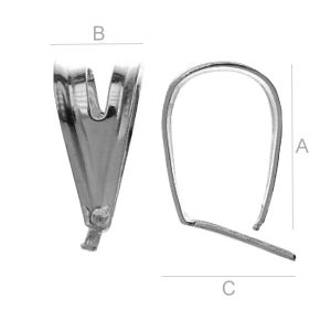 Pendant Bail, Jewelry Findings, KRI  6
