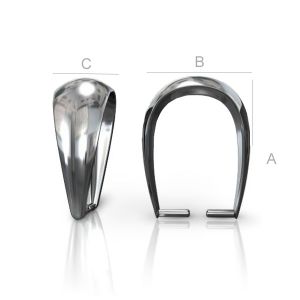 Anhängerschlaufe, Schmuckteile, Swarovski, KRW 2 Anhängerschlaufe, Schmuckteile, Swarovski, KRW 2
