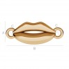 Lippen-Anhänger, Verbinder, Silberschmuck, ODL-00100