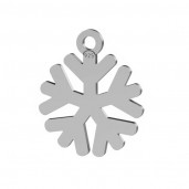 Snowflake Pendant, Silver Jewelry, LK-1536 - 0,50 