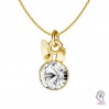 Bunny-riipus, Swarovski Rivoli, ODL-00584 (1122 SS 29)  (19222)