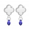 Earring Post with Open Ring, Earring Findings, ODL-00518 KLS 