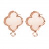 Earring Post with Open Ring, Earring Findings, ODL-00518 KLS 