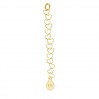 Extension Chain, Heart, Silver Chain, 60mm, SRC 045