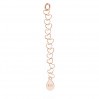 Extension Chain, Heart, Silver Chain, 60mm, SRC 045