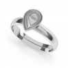 Ring Swarovski Pear Fancy, OKSV 4320 MM 10 UNIVERSAL RING 