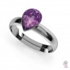 Ring Swarovski Pear Fancy, OKSV 4320 MM 10 UNIVERSAL RING 