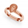 Ring Swarovski Pear Fancy, OKSV 4320 MM 10 UNIVERSAL RING 