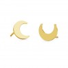 Mond-Ohrstecker, Ohrringteile, LK-2296 KLS - 0,50 