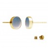 Earring, Resin, Earring Findings, 7mm, FMG ROUND 7 MM CON 2 - 2,10 MM