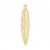 Leaf Pendant, Jewelry Findings, LK-1442 - 0,50