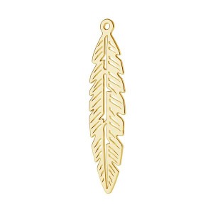Blatt-Anhänger, Ohrringteile, LK-1442 - 0,50 Blatt-Anhänger, Ohrringteile, LK-1442 - 0,50