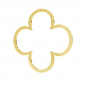Clover Pendant, Silver Jewelry, LKM-2290 - 0,50 