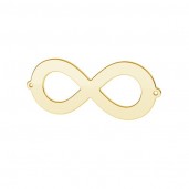 Infinity Sign Pendant, Jewelry Findings, LK-1601 - 05