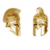Griechischer Korinthischer Helm, Silberschmuck, ODL-00646 