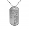 Dog Tags, Silver Jewelry, LK-1278 - 0,50