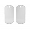 Dog Tags, Silver Jewelry, LK-1278 - 0,50