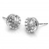 Ohrstecker Basis, Gießharzschmuck, Ohrringteile, 7mm, ODL-00680 KLS