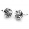 Ohrstecker Basis, Gießharzschmuck, Ohrringteile, 7mm, ODL-00680 KLS