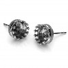 Ohrstecker Basis, Gießharzschmuck, Ohrringteile, 7mm, ODL-00680 KLS