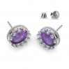 Earring Post, Resin, Earring Findings, 8,50mm, ODL-00681 KLS