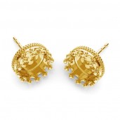 Earring Post, Resin, Earring Findings, 8,50mm, ODL-00681 KLS