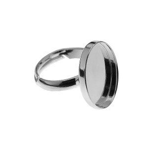 Silberring, Gießharzschmuck, Ringteile, FMG 18X13MM UNIVERSAL RING Silberring, Gießharzschmuck, Ringteile, FMG 18X13MM UNIVERSAL RING