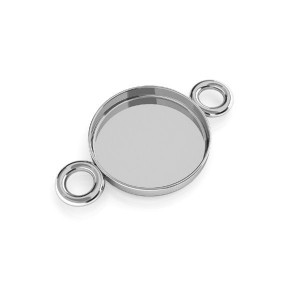 Pendant Base, Resin, Pendant Findings, FMG 8 MM CON 2 - 1,30 MM Pendant Base, Resin, Pendant Findings, FMG 8 MM CON 2 - 1,30 MM