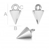 Cone Pendant, End Caps, Jewelry Findings, ODL-00252