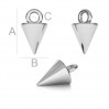Cone Pendant, End Caps, Jewelry Findings, ODL-00252