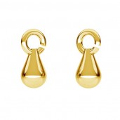 Anhänger, Ohrringteile, Schmuckteile, ODL-00639 12x14 mm 