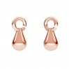 Anhänger, Ohrringteile, Schmuckteile, ODL-00639 12x14 mm 
