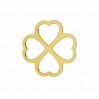 14K 585 Gold, Clover Pendant, Gold Jewelry, LKZ-50012 - 03