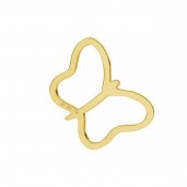 14K Gold AU 585, Butterfly Pendant, Gold Jewelry, LKZ-50015 - 03