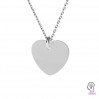 Heart Pendant, Silver Jewelry, LKM-2011 - 050