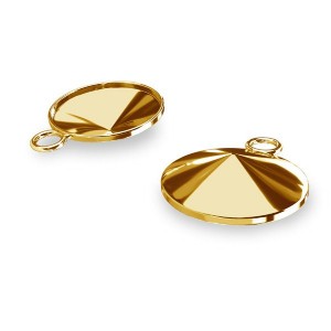 Pendant for Swarovski Rivoli, 8mm, Jewelry Findings, OKSV 1122 8 MM CON 1 ver. 3 Pendant for Swarovski Rivoli, 8mm, Jewelry Findings, OKSV 1122 8 MM CON 1 ver. 3