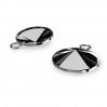 Pendant for Swarovski Rivoli, 8mm, Jewelry Findings, OKSV 1122  8 MM CON 1 ver. 3