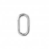 Jump Rings, Oval, Open, Jewelry Findings, KCO 3x3,7 mm