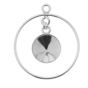 Riipus, koruosat, Swarovski Rivoli, 10mm OKSV 1122 10 MM ver.3 - S-EARRING 016 Riipus, koruosat, Swarovski Rivoli, 10mm OKSV 1122 10 MM ver.3 - S-EARRING 016