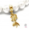 Goldfischanhänger, Goldfish, Silberschmuck, ODL-00210