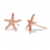 Starfish Earring Posts, Earring Findings, Jewelry Findings, ODL-00354 KLS