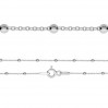 Ankerkette, Silberketten,  A 030 PL 2,0 (35-60cm)
