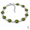 Bracelet Base, Swarovski Rivoli 8,29 mm, Silver Chains, OKSV 1122 SS 39 BR