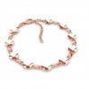 Bracelet Base, Swarovski Rivoli 8,29 mm, Silver Chains, OKSV 1122 SS 39 BR