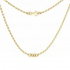 Kaulakorupohja, hopeaktjut, 41cm, S-CHAIN 29 (ROLO OVAL 0,35X0,60)