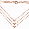 Kaulakorupohja, hopeakorut, S-CHAIN 15 (A 030)