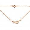 Kaulakorupohja, Venetsiaketju, hopeaketju, (20+20 cm) ,  S-CHAIN 3  KV 015 4L