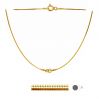 S-CHAIN 6 - (20+20 cm) - Necklace base SNAKE 020 DC8L